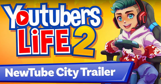 the youtube-themed adventure strategy sim youtubers life 2 has just released its newtube city trailer