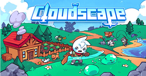 the zelda-like open-world action-adventure survival game cloudscape is now live on kickstarter