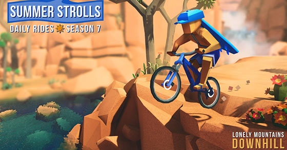 lonely mountains downhill has just released its daily rides season 7 summer strolls dlc for pc and consoles