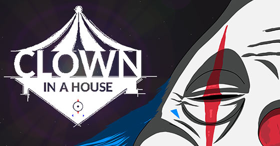 the clown-themed retro exploration adventure game clown in a house is now available for pc via steam