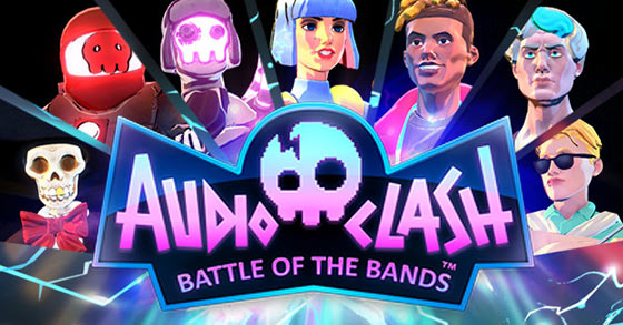 the f2p musical autobattler audioclash battle of the bands is coming to steam early access on august 17th 2021