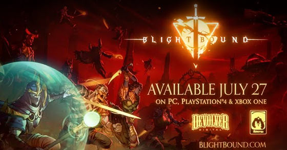 the full version of the multiplayer dungeon crawler blightbound is coming to pc and consoles on july 27th 2021