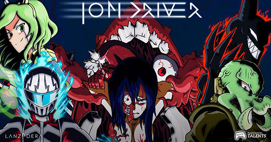 the futuristic racing game ion driver is now digitally available for the ps5 and ps4