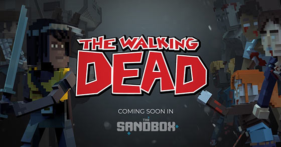 the sandbox has just partnered-up with skybound entertainment to bring twd comics to the sandbox gaming metaverse