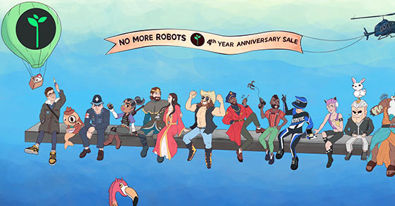 no more robots has made more than 12-million usd in revenue in its fourth year of operations