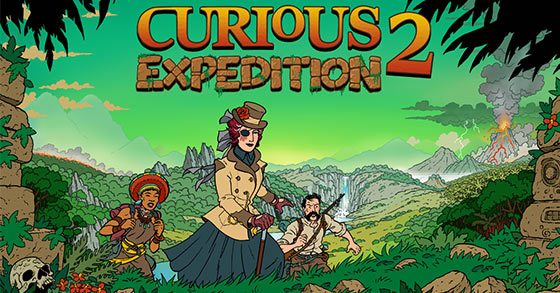 the charming narrative roguelike adventure game curious expedition 2 is now availabl on the nintendo switch