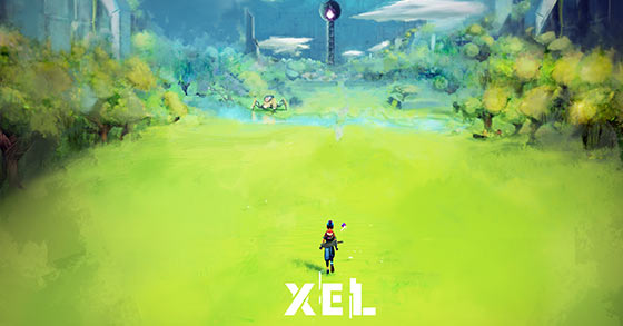 the gorgeous sci-fi zelda-like game xel is coming to pc and consoles in 2022