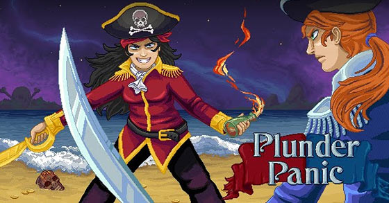 the pirate-themed action arcade game plunder panic is coming to steam early access on september 17th 2021