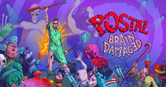 the retro-styled fps spin-off postal brain damaged has just released some new info and a brand-new gameplay trailer