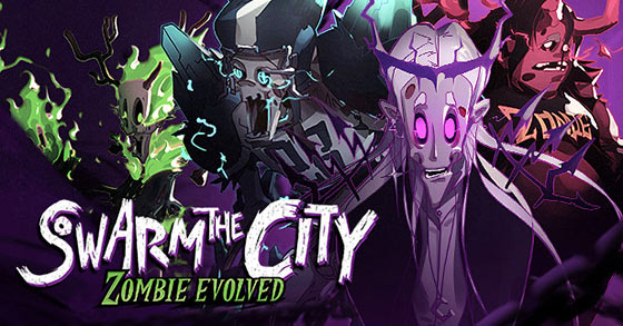 the zombie-themed strategy game swarm the city zombie evolved has just released its free pc demo via steam