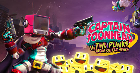 captain toonhead vs the punks from outer space is coming to oculus headsets and htc vive on november 11th 2021