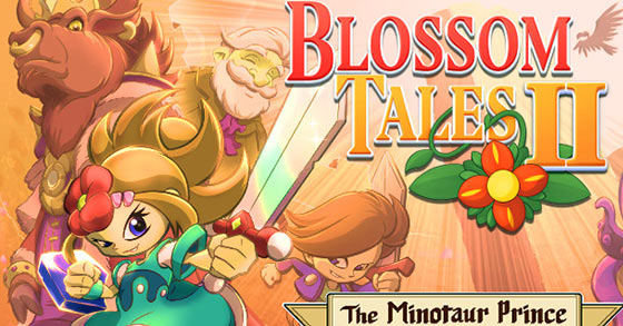 castle pixel and playtonic friends blossom tales 2 the minotaur prince is coming to pc and the nintendo switch in 2022
