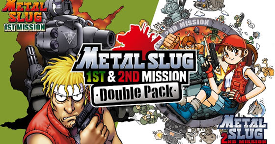 snks metal slug 1st and 2nd mission double pack is now available on the nintendo switch