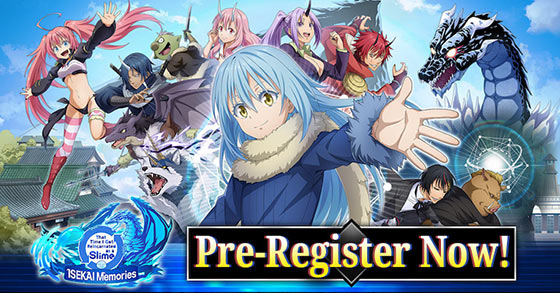 that time i got reincarnated as a slime isekai memories is now available for pre-registration on ios and android