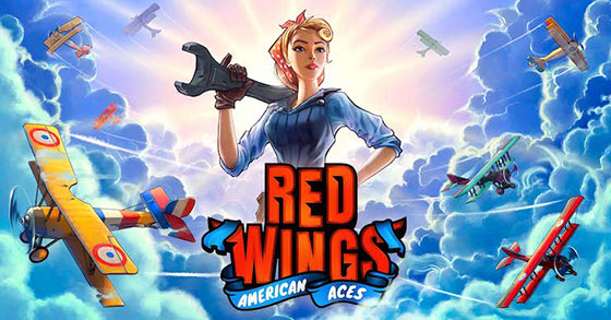 the arcade warplane shooter red wings american aces has just been announced for pc and the nintendo switch