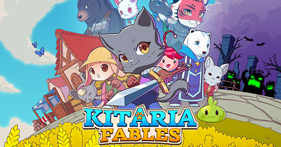 the cute action-adventure rpg kitaria fables is now digitally and physically available for pc and consoles