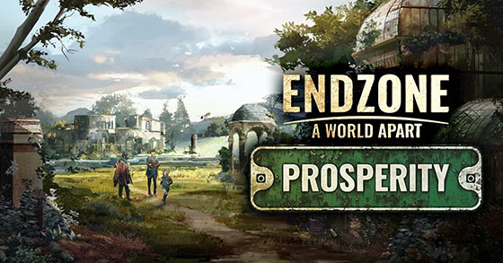 the post-apocalyptic city builder endzone a world apart is dropping its prosperity expansion on october 21st 2021