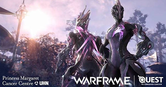 digital extremes and warframe has just joined forces with the princess margaret cancer foundation to battle breast cancer