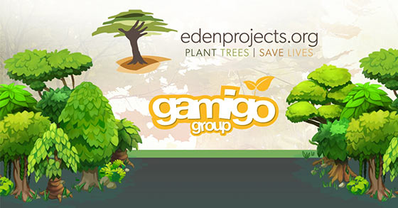 gamigo and eden reforestation projects has just announced that they are going to continue their cooperation permanently