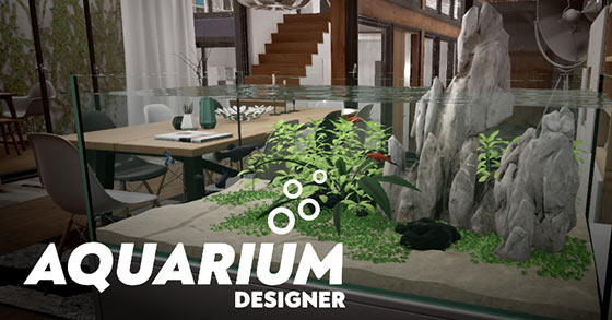 the aquarium-themed designer sim aquarium designer is now available for pc via steam