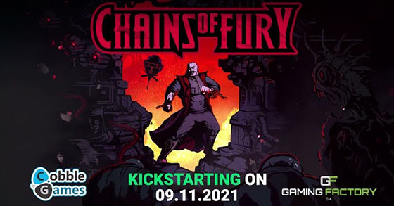 the comic shooter chains of fury is going to launch its kickstarter campaign on november 9th 2021