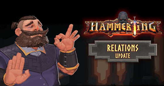 the dwarven mining colony sim hammerting has just released its dwarven relations update