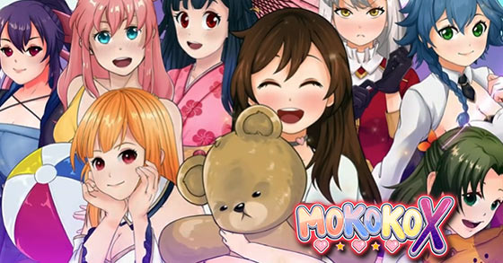 the ecchi-themed anime qix-like arcade game mokoko x is coming to pc via steam on april 7th 2022