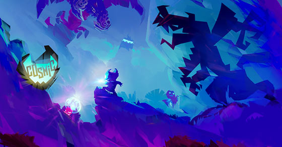 the multilayered universe-themed action adventure game cosmic is coming to pc and consoles in 2022