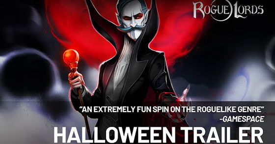 the tactical turn-based rogue-like game rogue lords has just released its latest update plus a halloween trailer