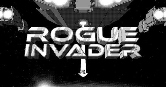 the 1-bit hd action arcade roguelite rogue invader is coming to pc via steam on december 16th 2021