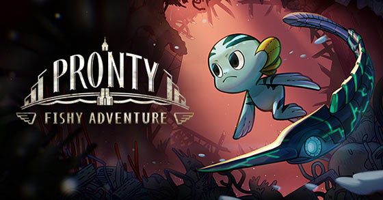 the beautiful subaquatic metroidvania pronty fishy adventure is coming to pc via steam on november 19th 2021