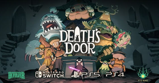 the off-beat action adventure game deaths door is now available for ps5 ps4 and the nintendo switch