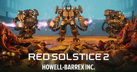the sci-fi strategy rpg the red solstice 2 survivors has just released its howell barrex inc dlc via steam