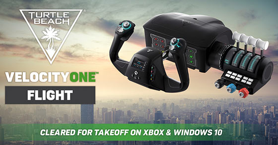 turtle beachs velocityone flight simulation control system has just become one of the brands most pre-ordered products ever