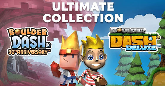 boulder dash ultimate collection is now available for pre-order to the nintendo switch in eu and the us