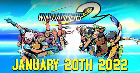 dotemu has just announced that windjammers 2 is coming to pc and consoles on january 20th 2022