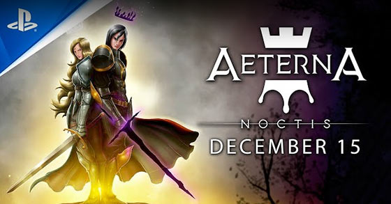 the hand-drawn 2d metroidvania aeterna noctis is coming to the ps5 on december 15th 2021
