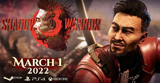 shadow warrior 3 is coming to pc xbox and playstation on march 1st 2022