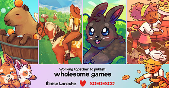soedesco has just teamed-up with the canadian independent solo dev cozy bee games