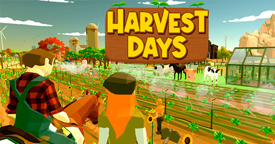 the country life sandbox sim rpg harvest days is coming to pc via steam in q2 2022