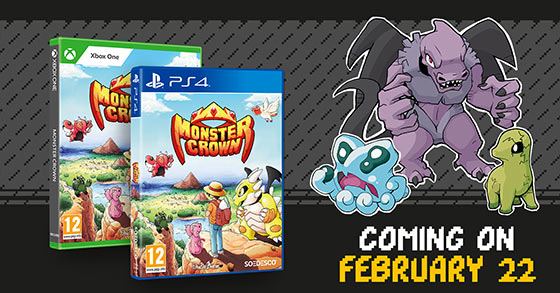 the monster taming rpg monster crown is coming to the ps4 and xbox one on february 22nd 2022