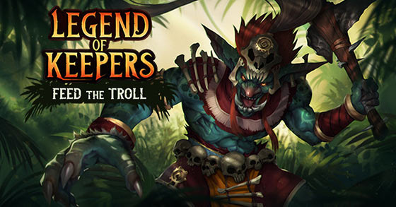the turn-based roguelite rpg legend of keepers has just released its feed the troll dlc for pc