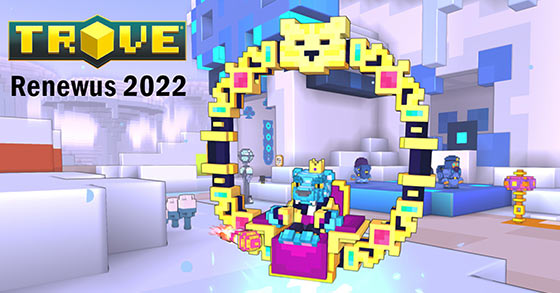 the voxel-based mmo game trove has just kicked-off its renewus 2022 event