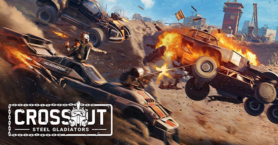 crossout has just released its steel gladiators content update