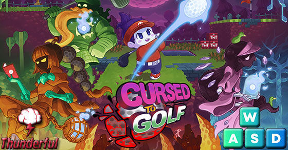 cursed to golf is bringing its playable demo to the wasd event in london this april 2022