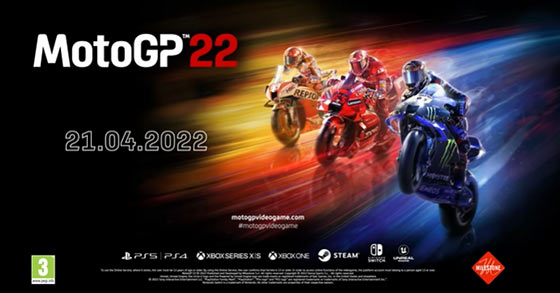 motogp 22 is coming to pc and consoles on april 21st 2022