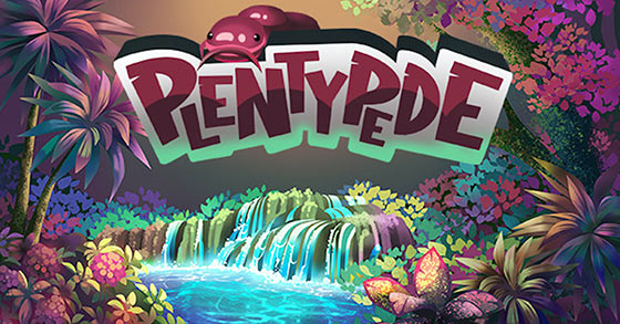 the colorful 2.5d third-person shooter plentypede is now available for pc via steam