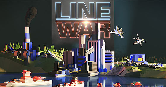 the innovative multiplayer rts line war is coming to pc via steam early access this spring 2022