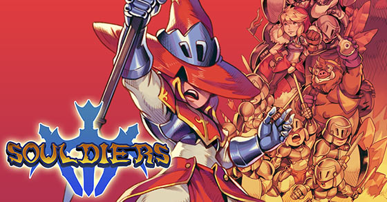 the retro arpg metroidvania souldiers has just released its demo via steam next fest