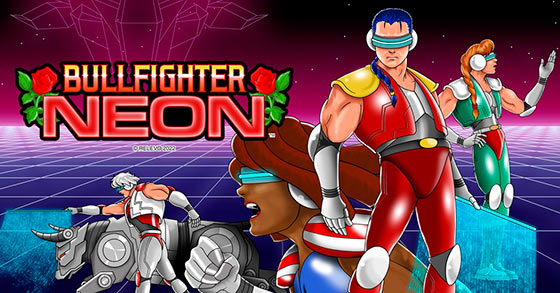 the retro-future arcade game bullfighter neon is coming to kickstarter on march 2nd 2022